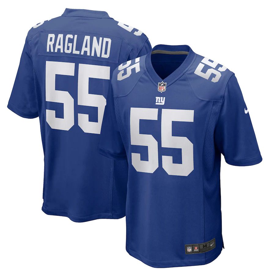 Men New York Giants #55 Reggie Ragland Nike Royal Game Player NFL Jersey